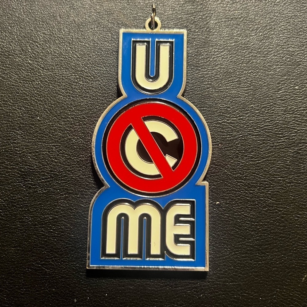 2009 WWE Authentic John Cena U Cant C Me Chain Pendant
